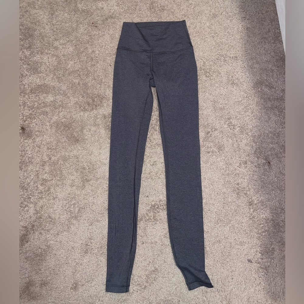 Lulu gray leggings. Never worn